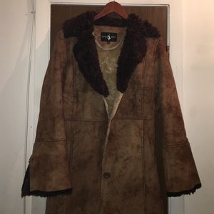 Baby phat brown coat