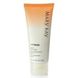 Mary Kay Satin hands PEACH lotion