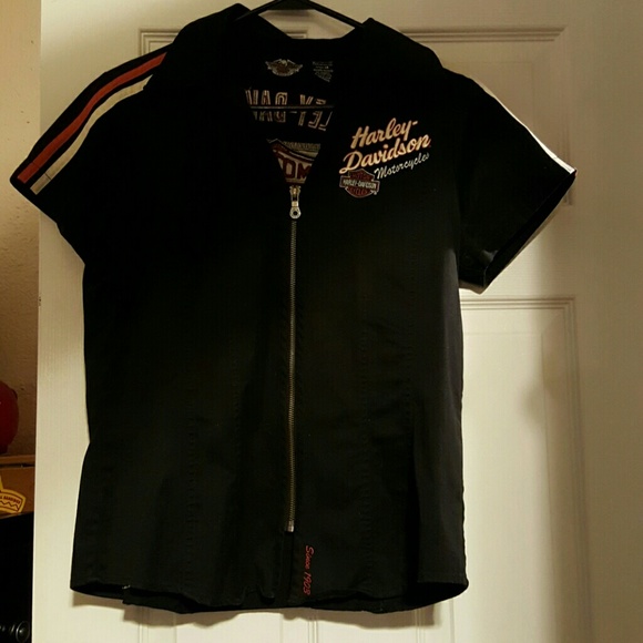 Womens Harley Davidson tops
