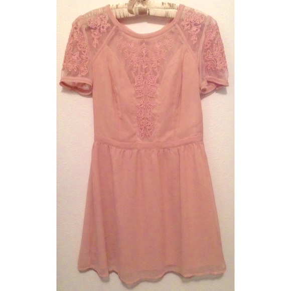 Kimchi Blue Blush Pink Dress NWOT