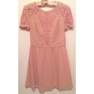 Kimchi Blue Blush Pink Dress NWOT