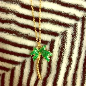 Palm Tree Necklace