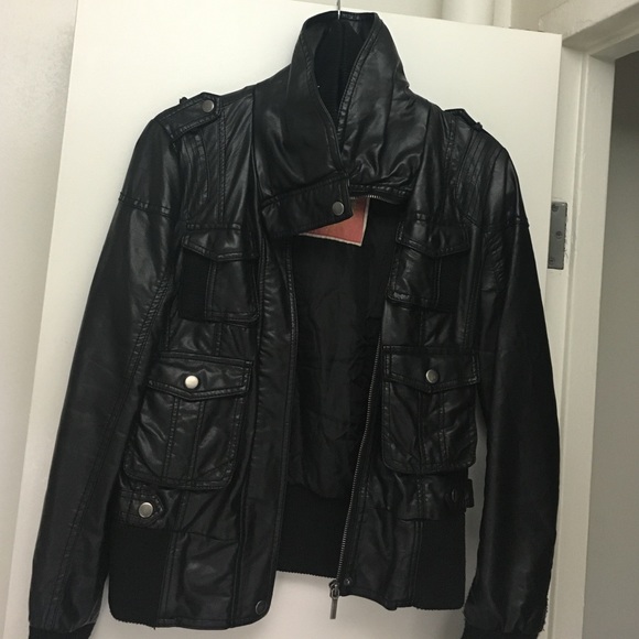 Collection by Bernardo leather jacket