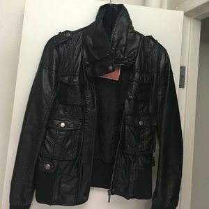 Collection by Bernardo leather jacket