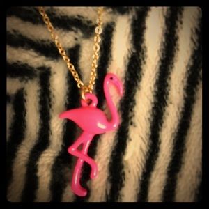 Pink Flamingo Necklace