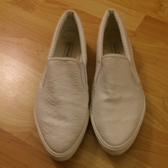 Topshop white shoes