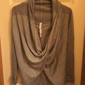 Lulu Iconic Wrap sweater. Size 10.