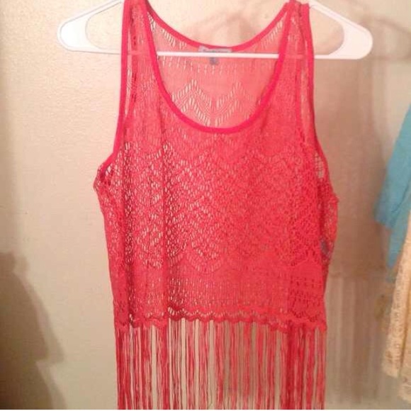 Crochet Fringe Top