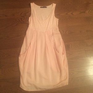Comfy baby pink dress!