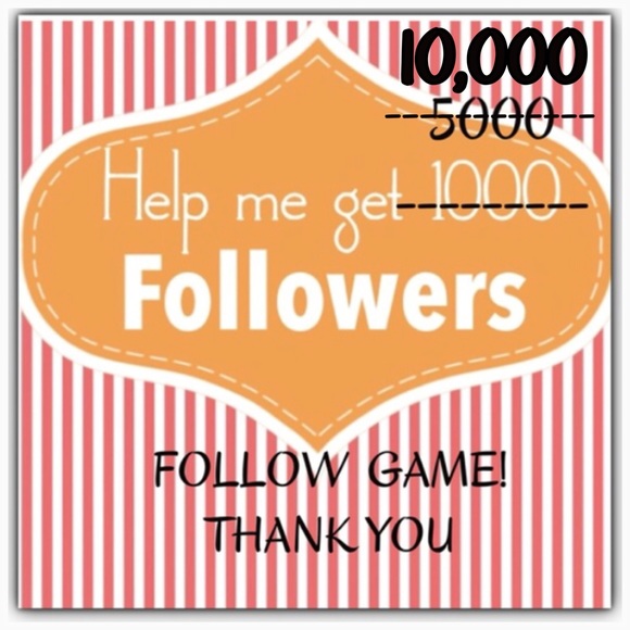 NEW GOAL!! 10,000 Help me get there!! 😊