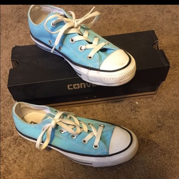 Blue converse