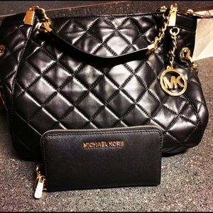 Michael Kors Susannah quilted tote