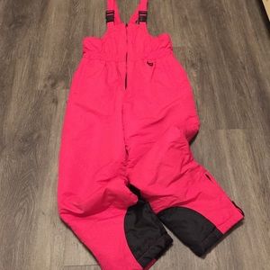 Girls snow pants. Hot pink. Warm!