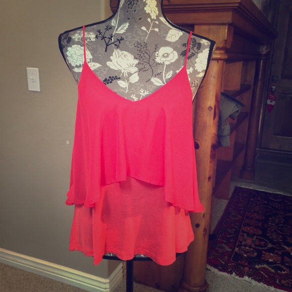 Urban Outfitters "sparkle and fade" maroon shirt