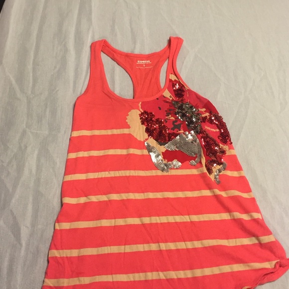 EXPRESS Cute flirty tank
