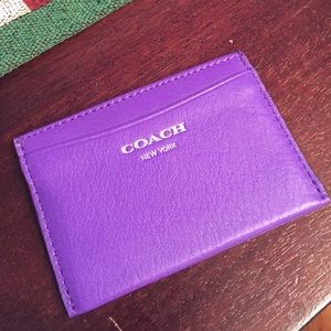 Coach mini wallet