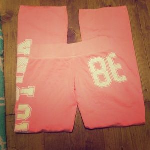 PINK Victoria's Secret pink flare sweatpants
