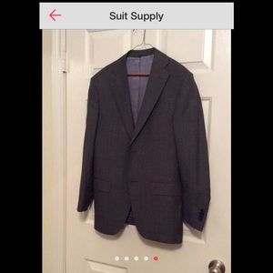 Gray wool SuitSupply suit