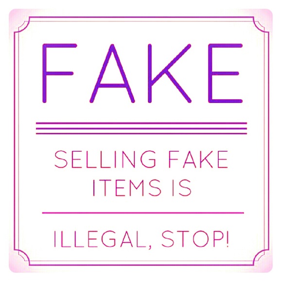 Say "NO" to Fake Items!