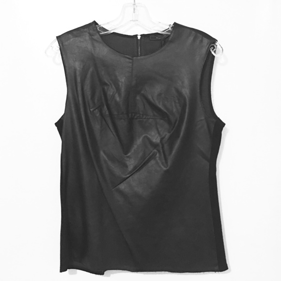 BCBGMAXAZRIA Black FLO Top