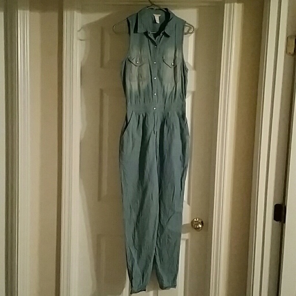 SOLD Forever 21 Denim Jumpsuit