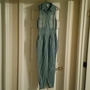 SOLD Forever 21 Denim Jumpsuit
