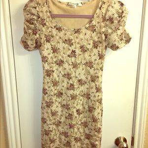 Body Con Floral Dress