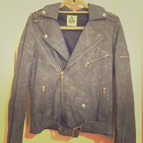 Unif Faux leather Moto Jacket