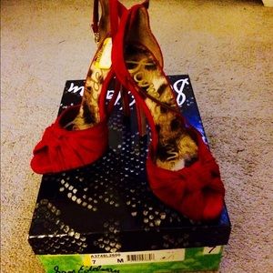 Sam Edelman Ruby Red Suede