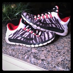 Nike Free Trainer 5.0 Zebra Limited Edition