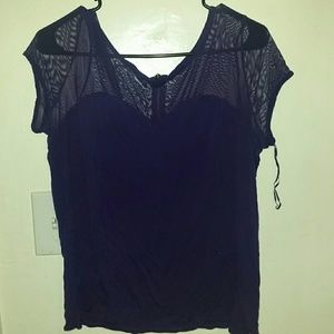 Guess CutOut See Thru Top