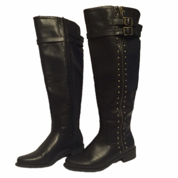 Black Riding Boots - Picture 3 of 4