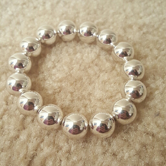 Adorable silver statement bracelet