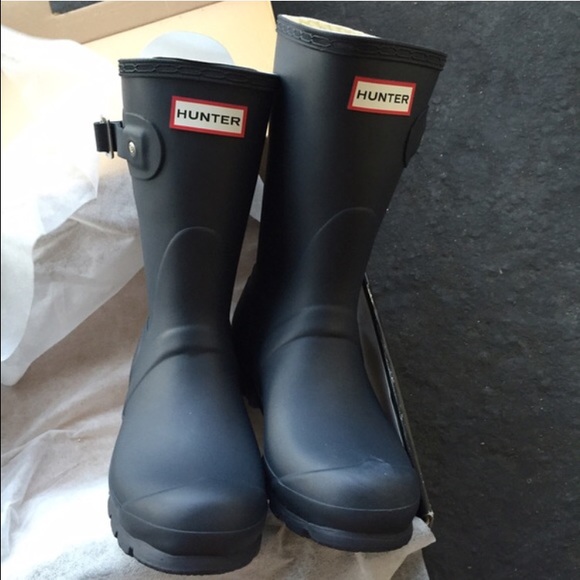 HUNTER authentic original short boots Sz 10 new - Picture 3 of 4