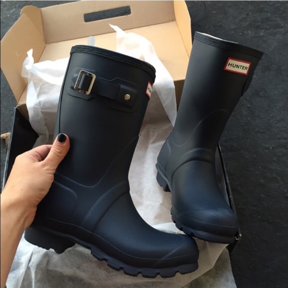 HUNTER authentic original short boots Sz 10 new - Picture 4 of 4