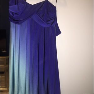 Xscape strapless Dress - worn one time