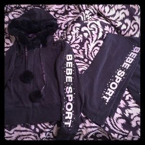 Bebe sport track suit