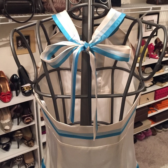 BCBG silk halter top - Picture 3 of 3