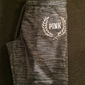 Pink sweatpants