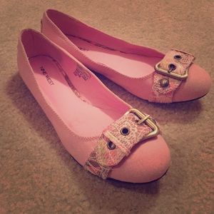 NINE WEST Baby Pink Ballet Flats