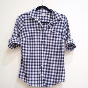 J. Crew Factory The Perfect Shirt in Gingham