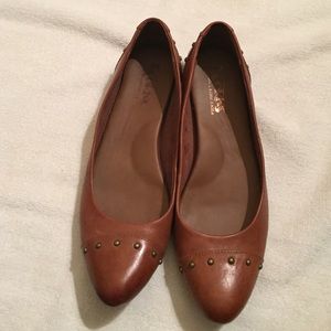 Korks by Kork Ease Leather Studded flats