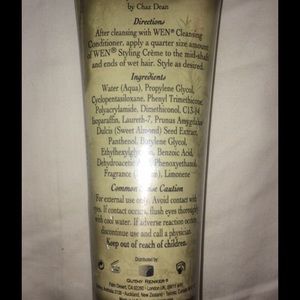 Wen Accessories Sweet Almond Mint Styling Cream Anti Frizz 4oz