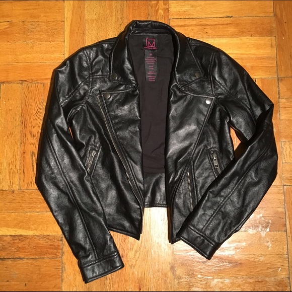 Material Girl Faux Leather Jacket