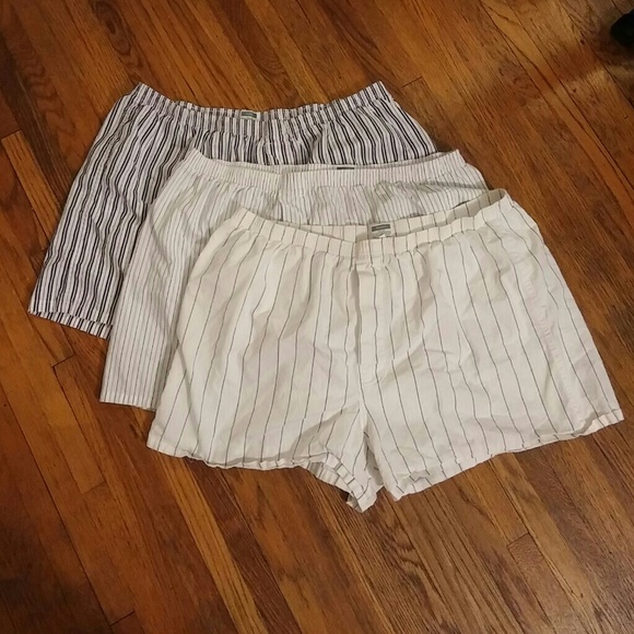 3pk new Boxer Shorts, stripes, never worn