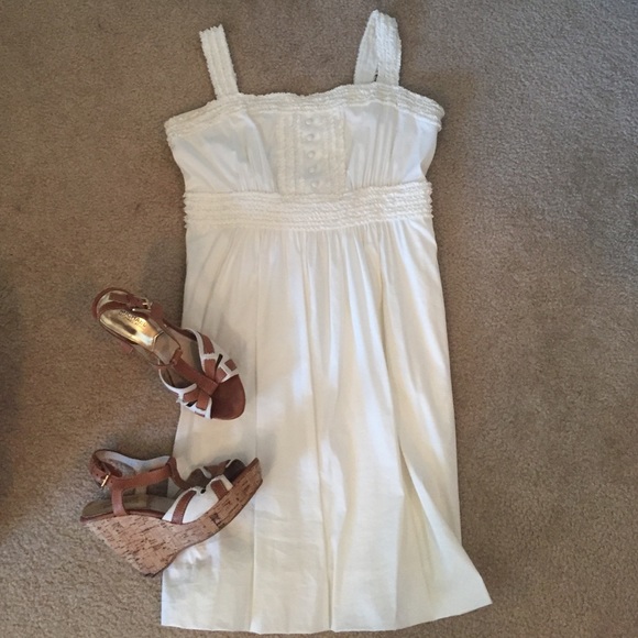 White BCBGMAXAZRIA Dress