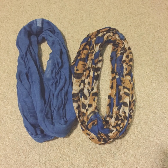 Infinity scarves.