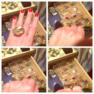 Cocktail Ring Custom Artist Made Citrine