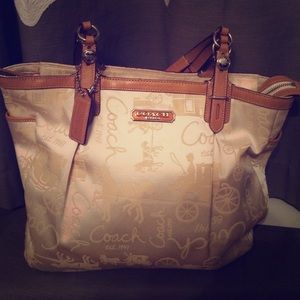 Medium sized, authentic Coach Handbag