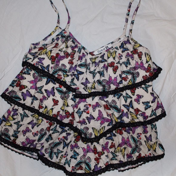 Forever 21 Butterfly tank